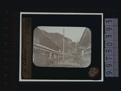 中山道の宿場(幻燈原板) image