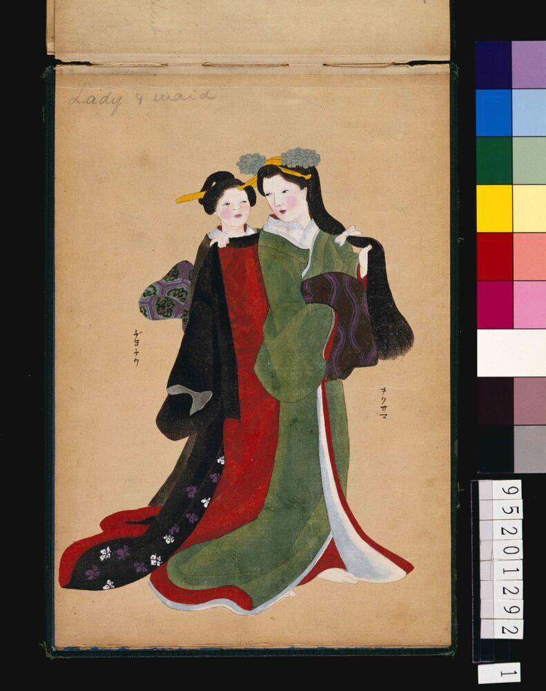 Album of Paintings of Japanese Customs in a Western Style