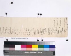 弘化元年五月十日 江戸城本丸炎上女中衆焼死者一覧 / Document of Community image