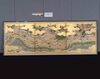 日吉山王社参詣図屏風/Folding Screen with People Visiting Hiyoshi Sanno Shrine (Folding Screens with People Visiting Hiyoshi Sanno Shrine/Nikko Toshogu Shrine) image