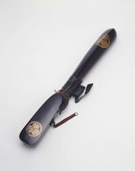 黒塗三葉葵紋付靱 image