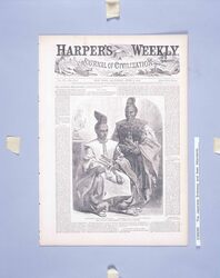 The Japanese Embassy and their Attendants(万延元年遣米使節と随行員)(Harper's Weekly(1860年） image