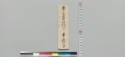 井上貫流宛書状(高著の火砲真用論拝見) / Document of Samurai Class image