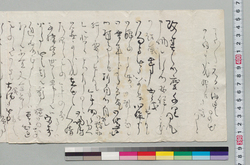 井上貫流左衛門(二代)宛書状(赴任先へ年賀状) / Document of Samurai Class image