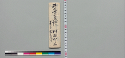 井上貫右衛門宛書状(目白へ御出の旨日程変更につき) / Document of Samurai Class image