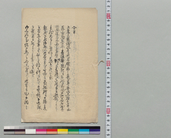 達書写(御政治向改革につき) / Document of Samurai Class image