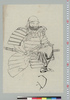 武衛市郎左衛門肖像 下絵/Portrait of Buei Ichirōzaemon, Preliminary Sketch image