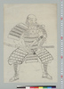 武衛市郎左衛門肖像 下絵/Portrait of Buei Ichirōzaemon, Preliminary Sketch image