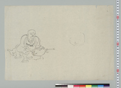 斎藤十郎太夫肖像 下絵 / Portrait of Saitō Jūrōtayū, Preliminary Sketch image