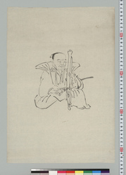 斎藤十郎太夫肖像 下絵 / Portrait of Saitō Jūrōtayū, Preliminary Sketch image
