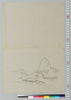 盆景下絵 日の出と水鳥/Preliminary Sketchbook of Tray Landscapes: Sunrise and Waterfowl image