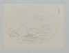 盆景下絵 木曾川・秋の盆/Preliminary Sketchbook of Tray Landscapes: Kiso River and Tray in Autumn image