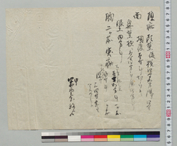 [疵の状態についての書付] / Document of Samurai Class image