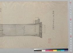 接戦用八百目・三百目砲筒等図式 / Document of Samurai Class image
