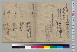 [茗荷谷下音羽町角場書付] / Document of Samurai Class image