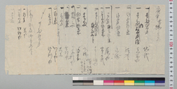 庚申暮払覚 / Document of Samurai Class image
