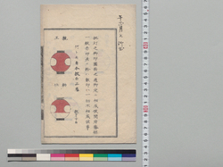 [提灯陣笠御印図面の件布告] / Public Document image