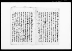 差上申済口証文之事(田方用水論につき、椻幅を定め内済) / Document of Contract image