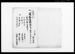 今立郡新堂村(用水樋・買板・石枠・往還石橋普請につき人足・材料など諸入用書き上げ) / Document of Politics image
