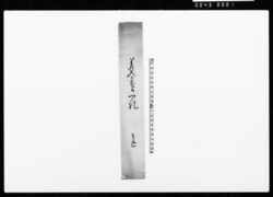 差入申置一札之事(志水福田家戸籍加名につき) / Document of Laws image