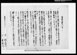 家質証文之事(家屋敷2軒、金250両にて家賃として差し入れにつき) / Document of Contract image