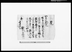 覚(金500疋修封料として寄附につき) / Document of Litigation image