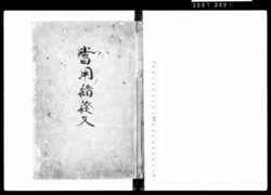 当用諸証文（雛形） / Document of Contract image