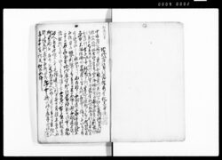 諸願書并他役所願之筋并御秘定法書写控 / Document of System image