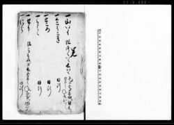 (作物植付取極等百姓農業諸事書留帳) / Document of Samurai Class image