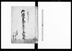 御領分麦塚村百姓宗旨御改下帳(御領分麦塚村百姓宗旨御請合帳付) / Document of Laws image