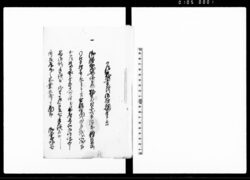 (武州埼玉郡樋遣川村組頭千代松・百姓代三次郎一件につき諸書類書留) / Document of Community image