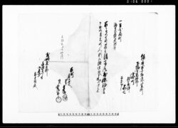 (人別送り一札之事 他) / Document of Rural Area image