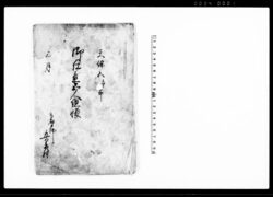 御仕置五人組帳 / Document of Laws image