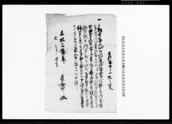 差出申一札之事(助命及び鳥目29銅仰付の為立寄申間敷の旨につき) / Document of Community image