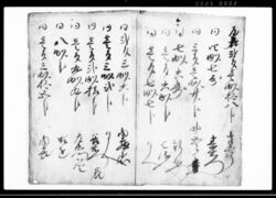 武州原之郡西別苻郷屋居以検地水帳　新田屋居共 / Document of System image