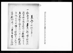 差入申一札之事（私屋敷続若宮八幡と唱え候村持地の儀にて訴状願下げの旨につき） / Document of Rural Area image