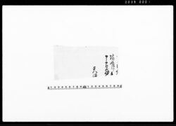常陸国鹿島郡汲上村文書(包紙・断簡)他 / Document of Rural Area image