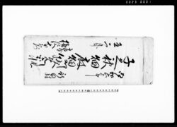 子之秋畑麻畑御検見割帳(信濃国安曇郡塩嶋新田村) / Document of Rural Area image