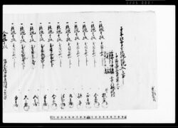 子年四季打鉄炮預証文之事（鉄炮11挺）他 / Document of Contract image