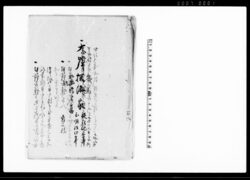 大岸幾馬(探海)家 御絵(画)師(先祖書并家譜) / Document of Occupation image