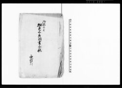 御改正ニ付畑免上取調書上帳 / Document of System image