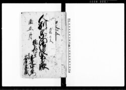 人別宗門御改下帳 / Document of Laws image