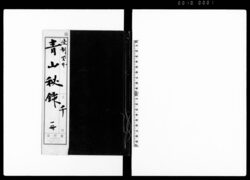 青山秘録 / Aoyama Hiroku (Confidential Documents Compiled by Aoyama Kuhachirō Hidekata) image