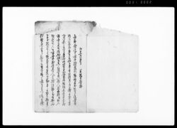 岩鼻関東郡代御触書 / Document of Laws image