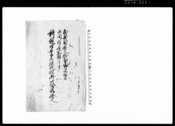 武蔵国秩父郡本野上組合山間住居所持之分新規四季打鉄砲預御改御請証文 / Document of Contract image