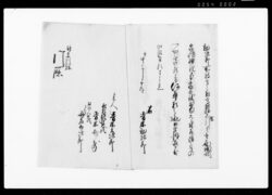 分家奉願上候(元次郎義分家相続の件につき聞済願) / Document of Community image