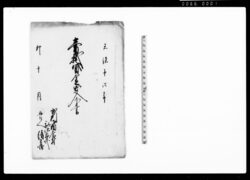 売掛貸金出入下書(農間糸繭類商渡世の売掛金済方につき許状) / Document of Contract image