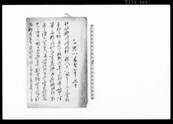 乍恐以書付奉申上候(比企郡川嶋組村々より高麗郡頭取名主らへ対する助郷等不正出入) / Document of Rural Area image