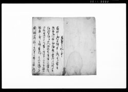 請書写(差出申一札之事) / Document of Rural Area image