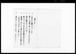 議定書写(二柱神社聖天仏地などにつき) / Document of Laws image